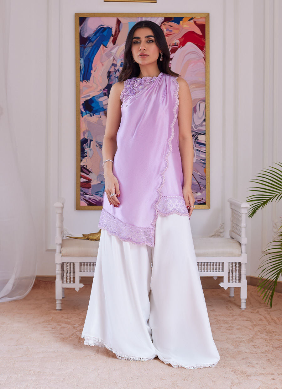 Farah Talib Aziz | Luna Eid Collection 24 | SUZETTE LAVENDER - House Of Anaya