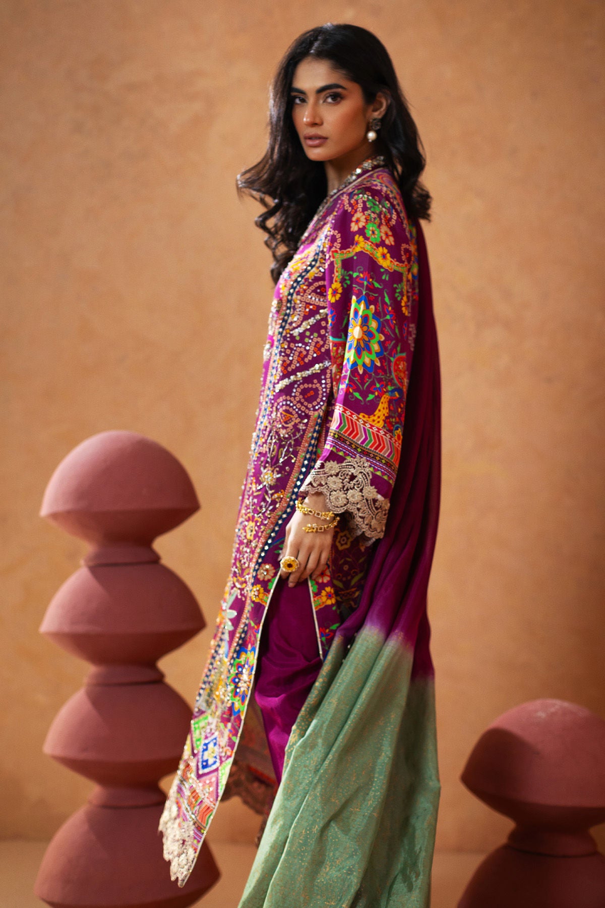 Annus Abrar | Lima Luxe Silk | Ellaya (Shirt and Pants)
