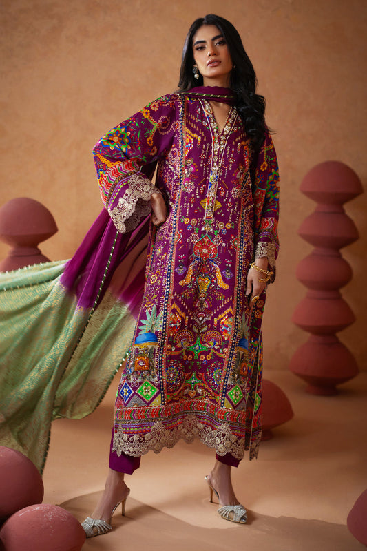 Annus Abrar | Lima Luxe Silk | Ellaya (Shirt and Pants)