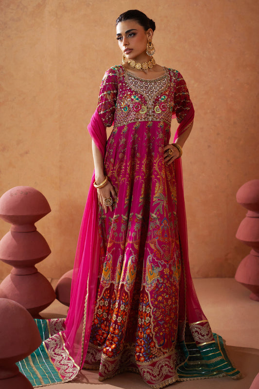 Annus Abrar | Lima Luxe Silk | Relana Kalidar (Kalidar, Pants and Dupatta)