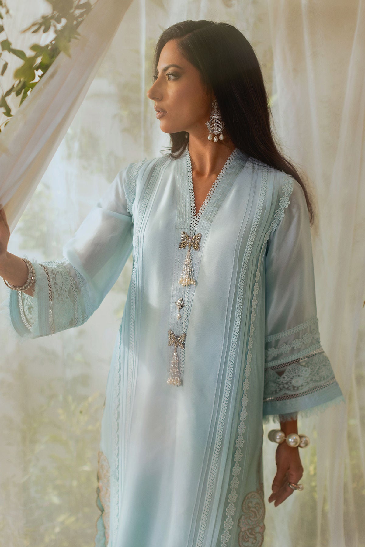 Annus Abrar | Lumi Eid Edit | Sabreen (Shirt and Pants)