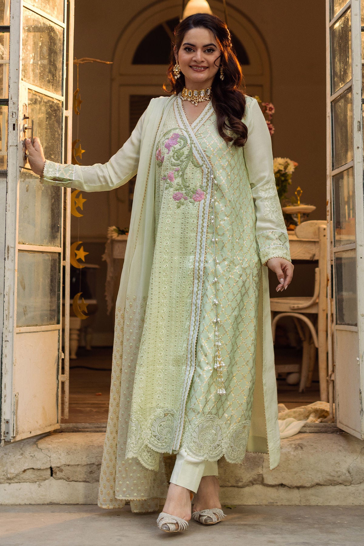 Annus Abrar | The Family Edit 26 | Rumina (Shirt, Pants And Dupatta)