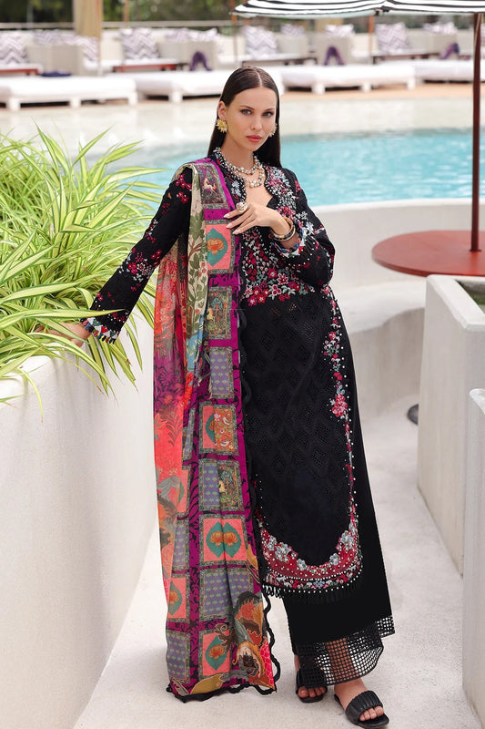 Afrozeh | Luxury Embroidered & Printed Lawn | Elva