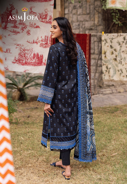 Asim Jofa | Prints Drop 2 | AJUBJ-55 - House Of Anaya