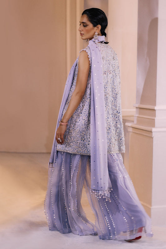 Elan | Demi Couture Onirique | CRISTALLIN LILAS (EP-20653) - House Of Anaya