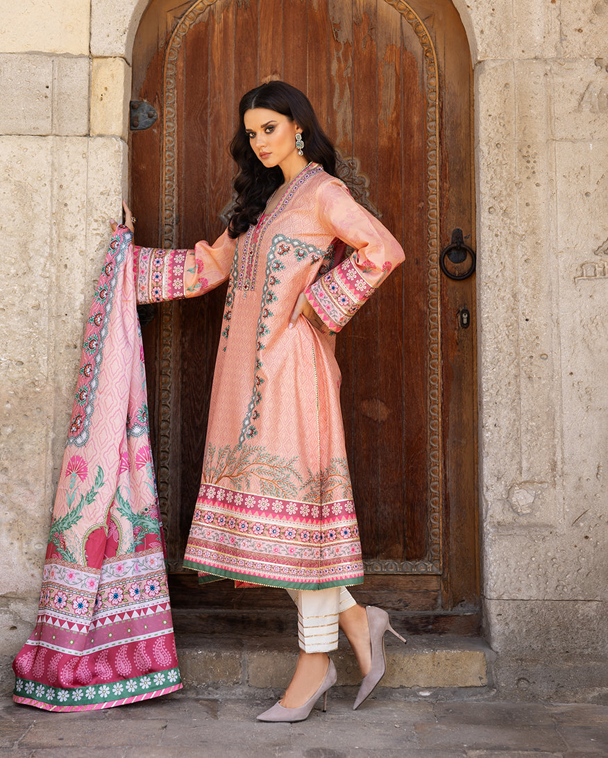 Mushq | Nirvana Printed Silk | Pulsar Petal