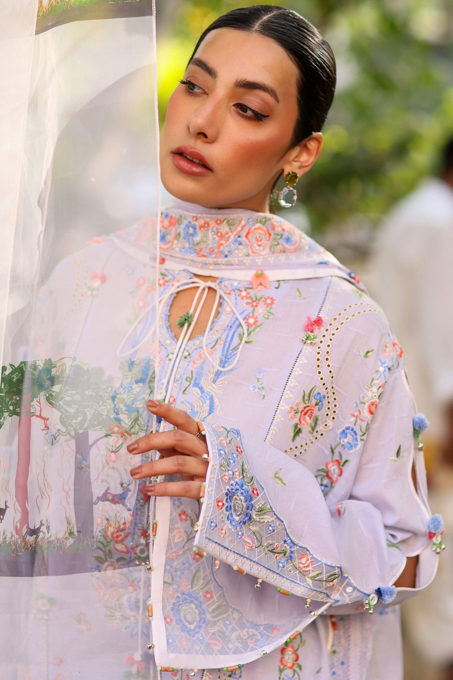 Zaha | Zaha Festive Lawn'26 | PERIWINKLE MUSE