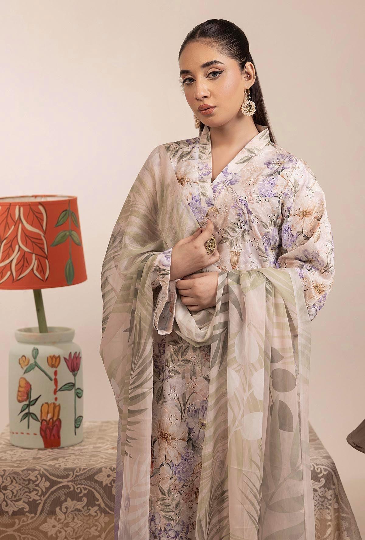 Adans Libas | Basic Chikankari | 7703