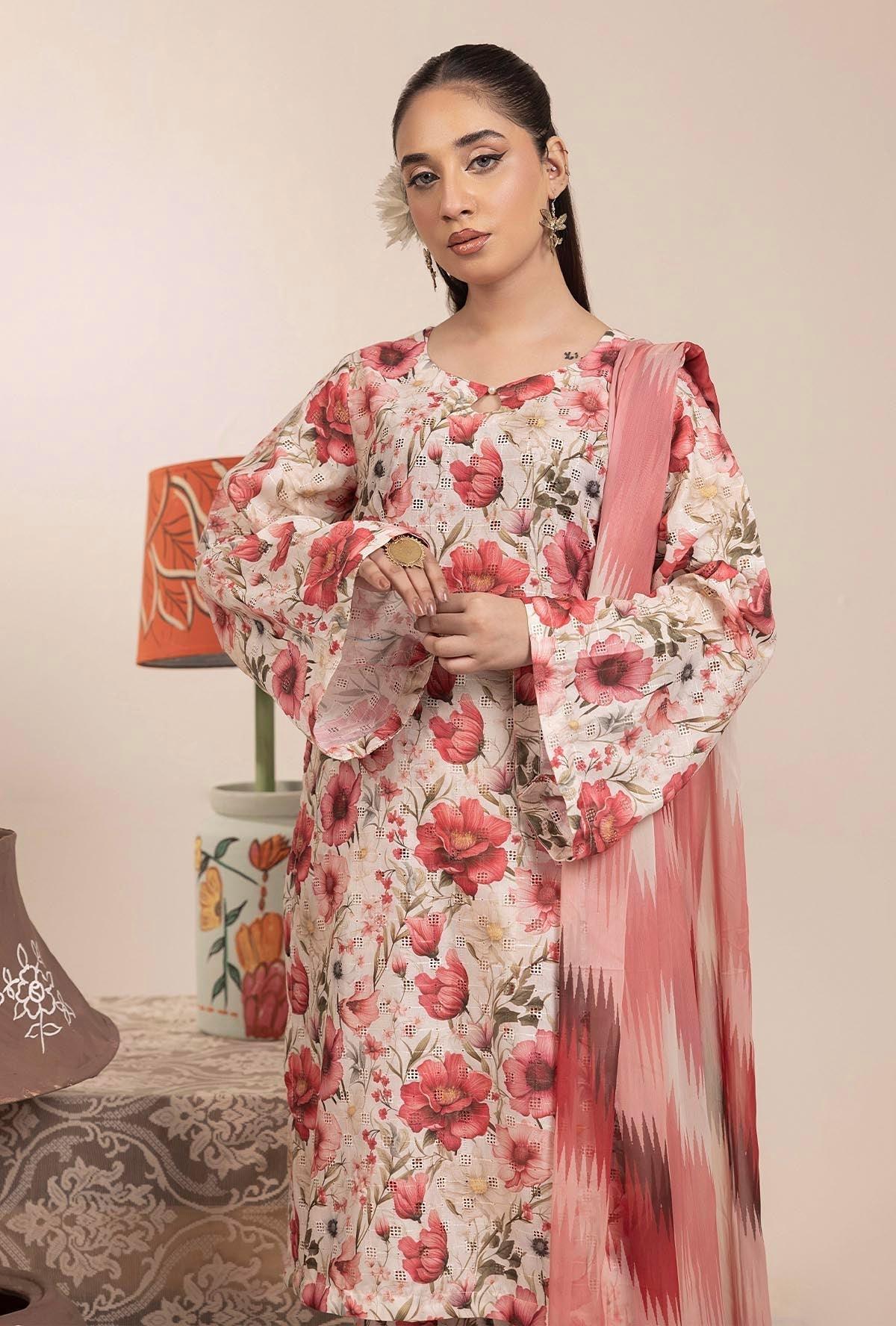 Adans Libas | Basic Chikankari | 7705