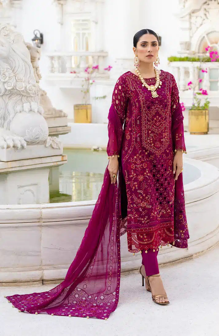 Emaan Adeel | Zimal Luxury Formals 23 | ZM 01 MUSHQ - House Of Anaya