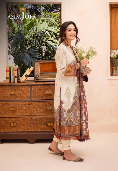 Asim Jofa | Prints Essentials | AJUB-11 - House Of Anaya
