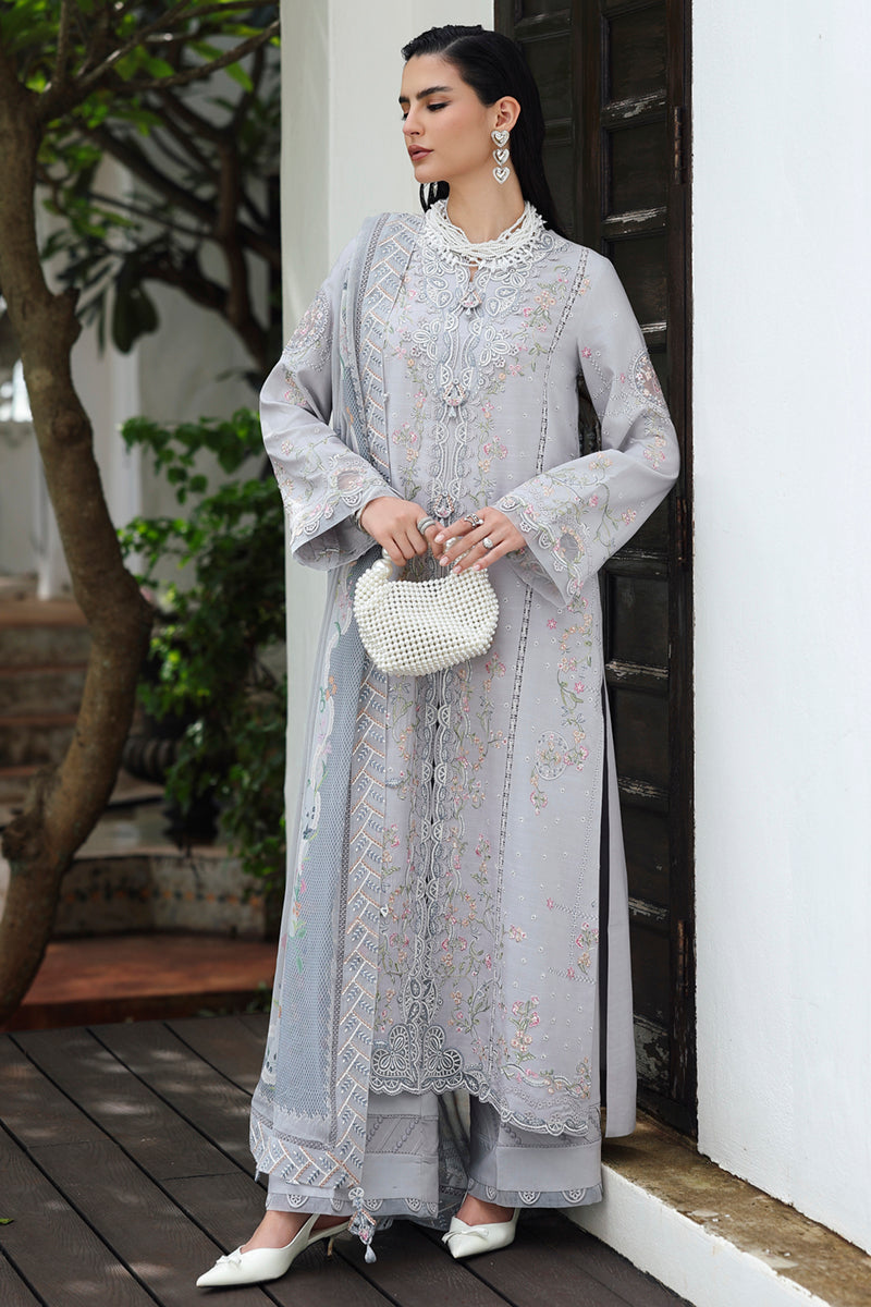 Qalamkar | Q Linen 25 | KL-02 HAZE