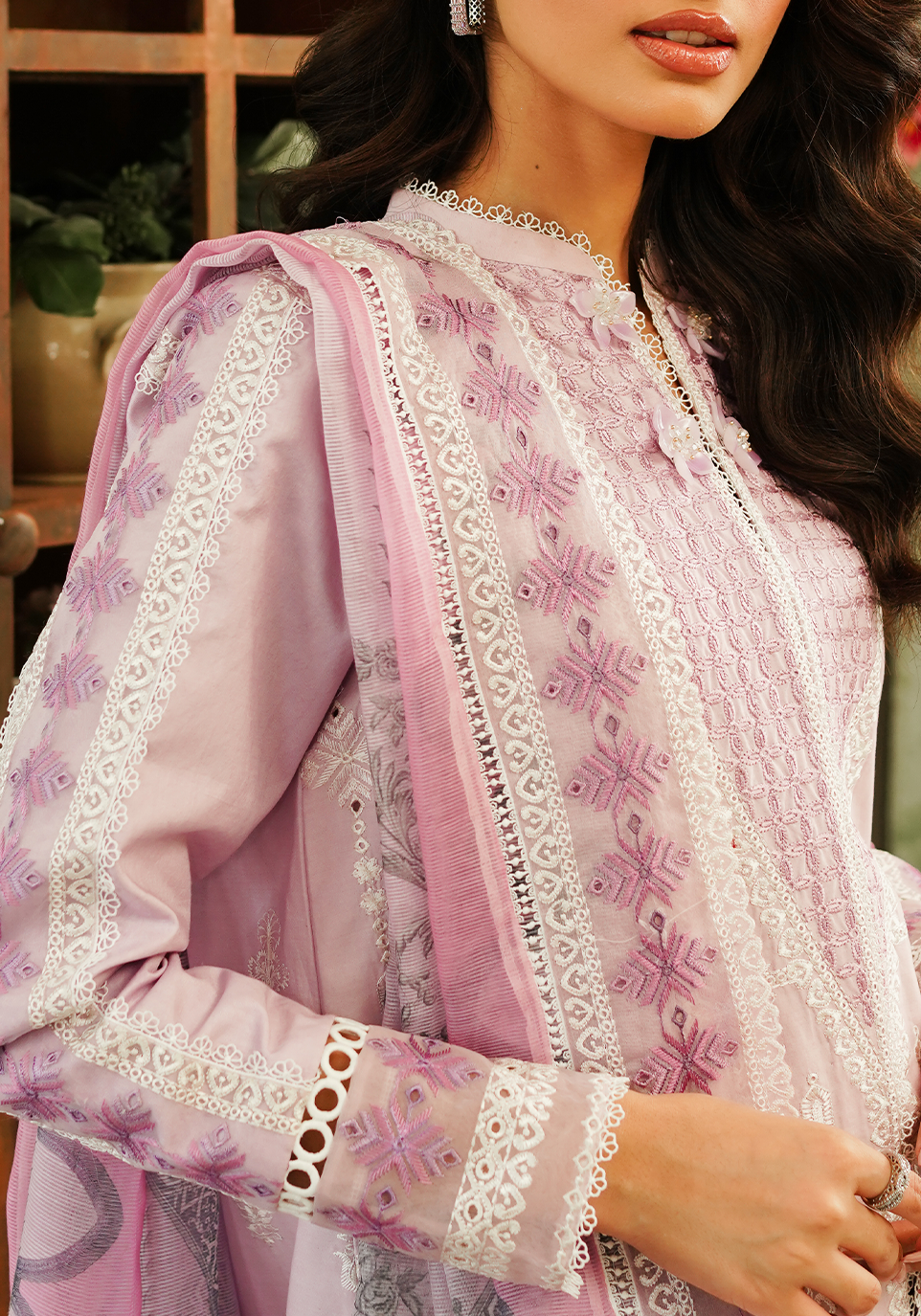 Zarqash | Tresor Luxury Lawn 24 | ZQT 001 FAYE - House Of Anaya