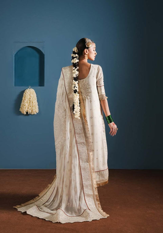 Zarqash | Lakhnawi Festive Chiffon 24 | ZQL 001B MEHAK