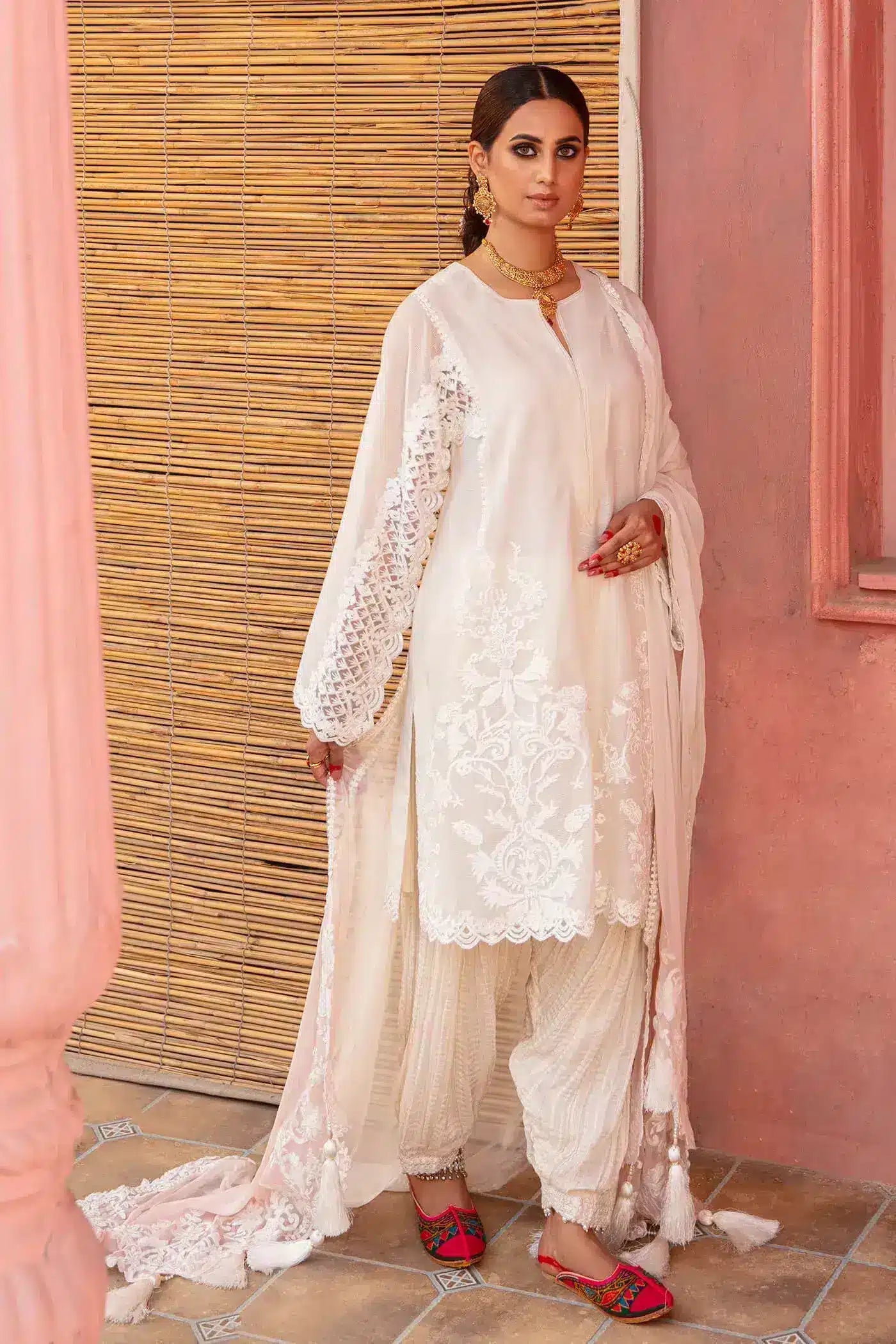Nilofer Shahid | Nur e Subh Formals | Motiya - House Of Anaya