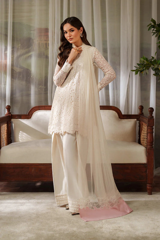 Iznik | Festive Formals | UE-532 Embroidered Chiffon