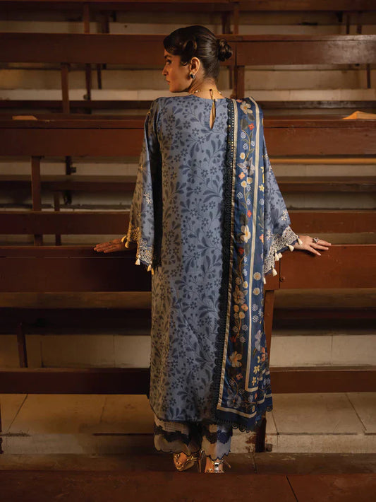 Faiza Faisal | Maya Luxury Lawn | Gamze - House Of Anaya