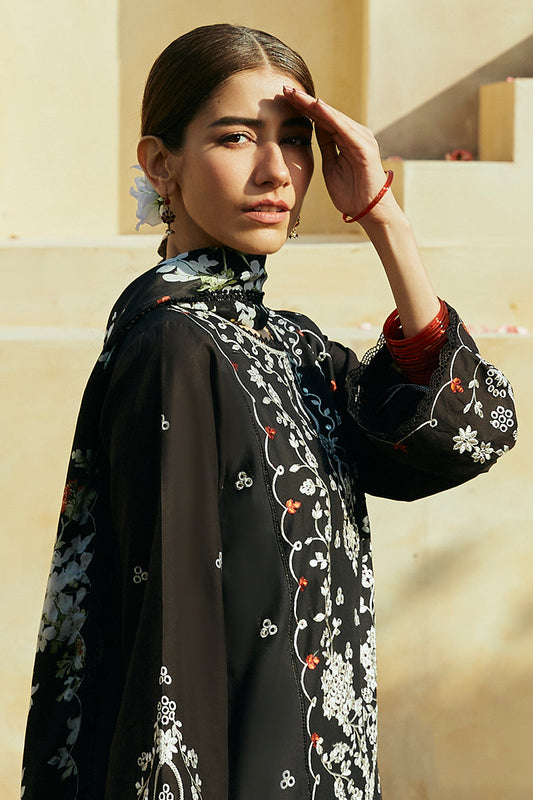 Cross Stitch | Premium Lawn 24 | RUSTIC AURA - House Of Anaya