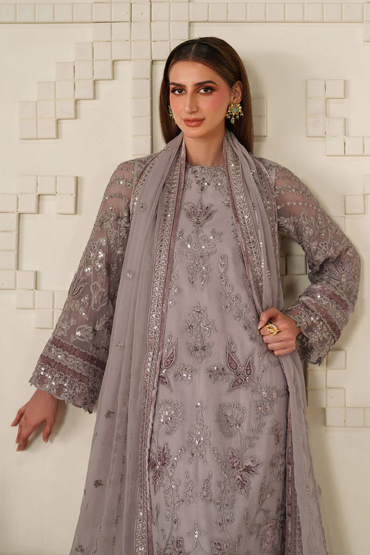 Iznik | Festive Formals | UE-618 Embroidered Chiffon