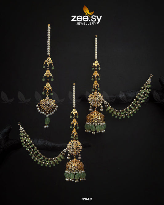 Glamourous Jhumka Earrings - Libasekhas