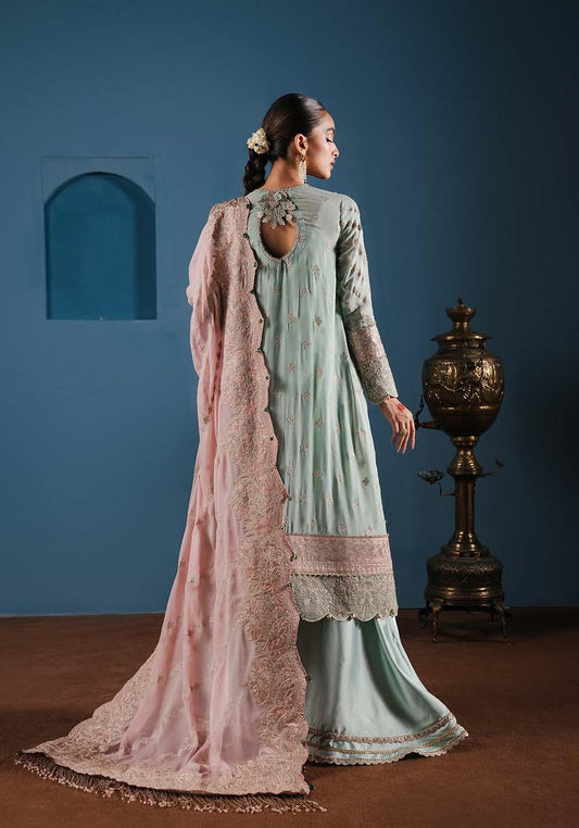 Zarqash | Lakhnawi Festive Chiffon 24 | ZQL 002 B MEHAR