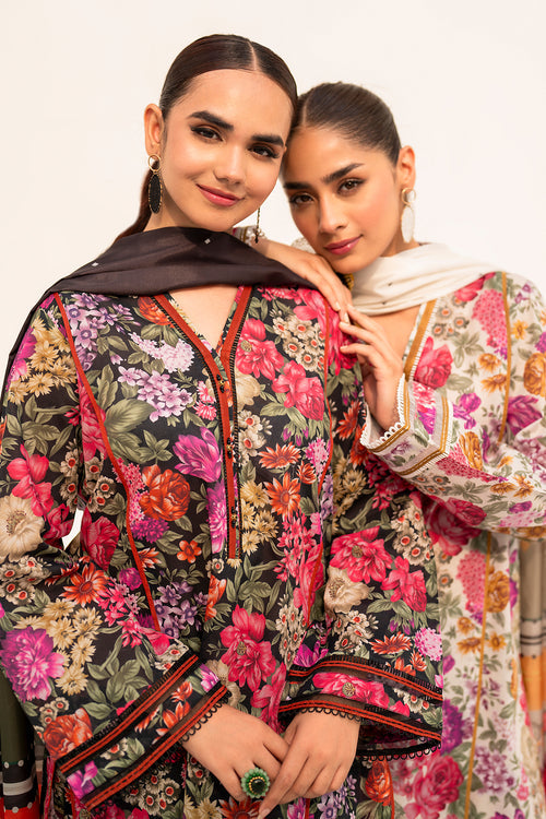 Baroque | Luxury Pret 24 | LAWN UF-667 - House Of Anaya