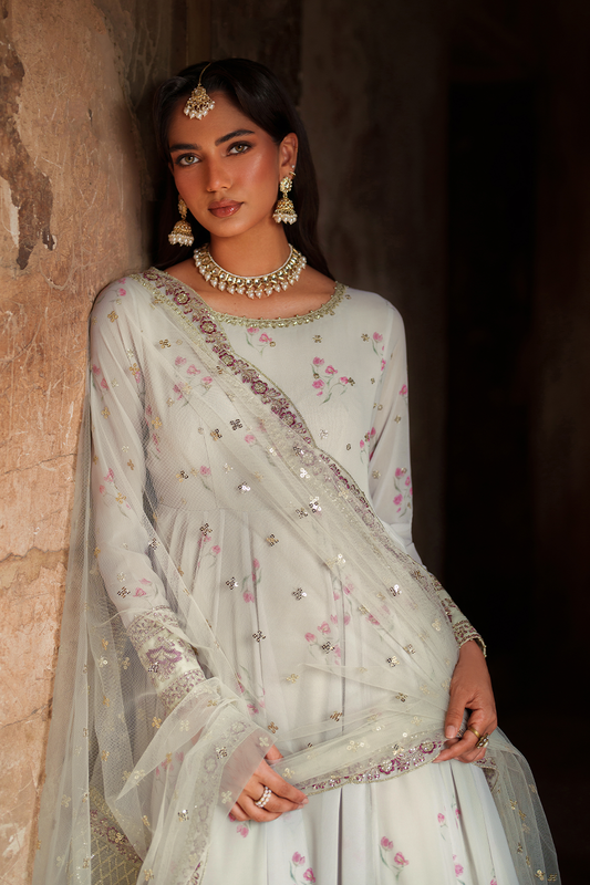 Iznik | Exclusive Formals | UE-551 Printed Chiffon