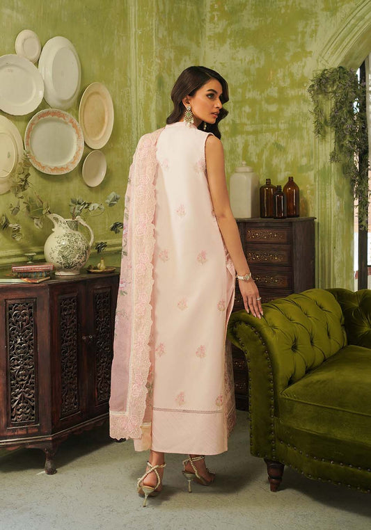 Zarqash | Tresor Luxury Lawn 24 | ZQT 003 FLORA - House Of Anaya