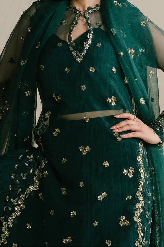 Ayzel | Golden Hour Premium Pret | Emerald Nocturne