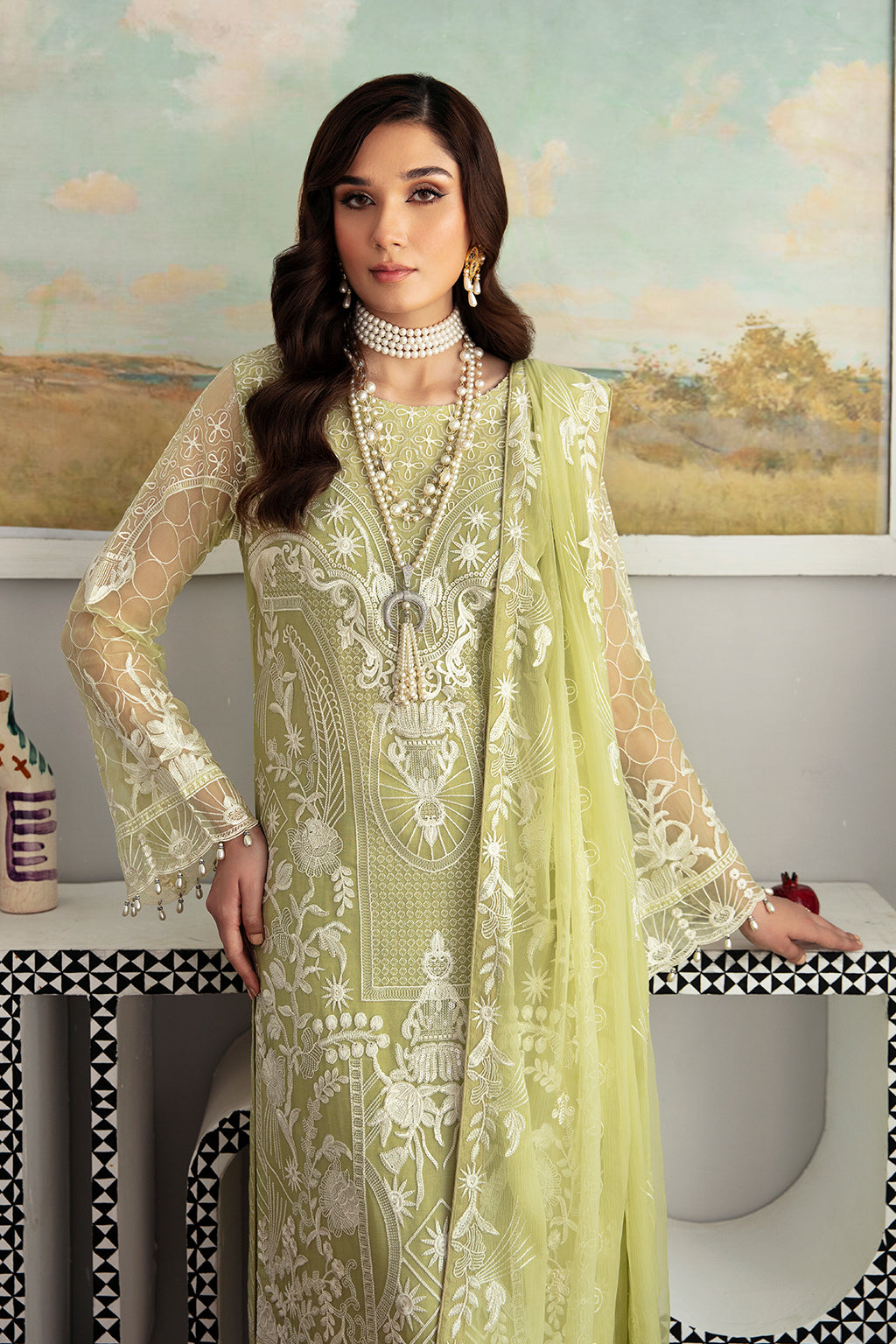Ramsha | Rangoon Chiffon Collection 24 |D-1105 - House Of Anaya