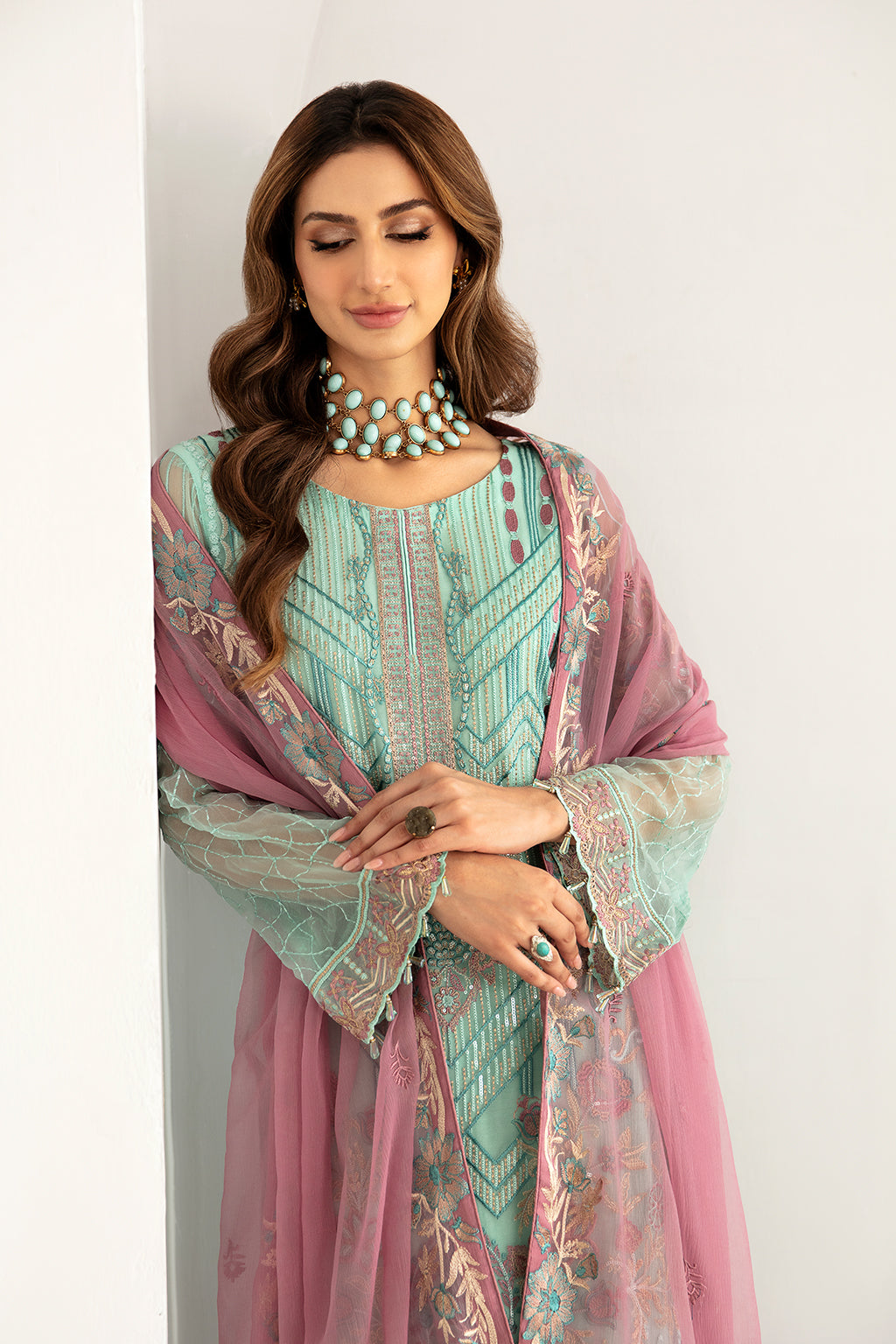 Ramsha | Rangoon Chiffon Collection 24 |D-1107 - House Of Anaya