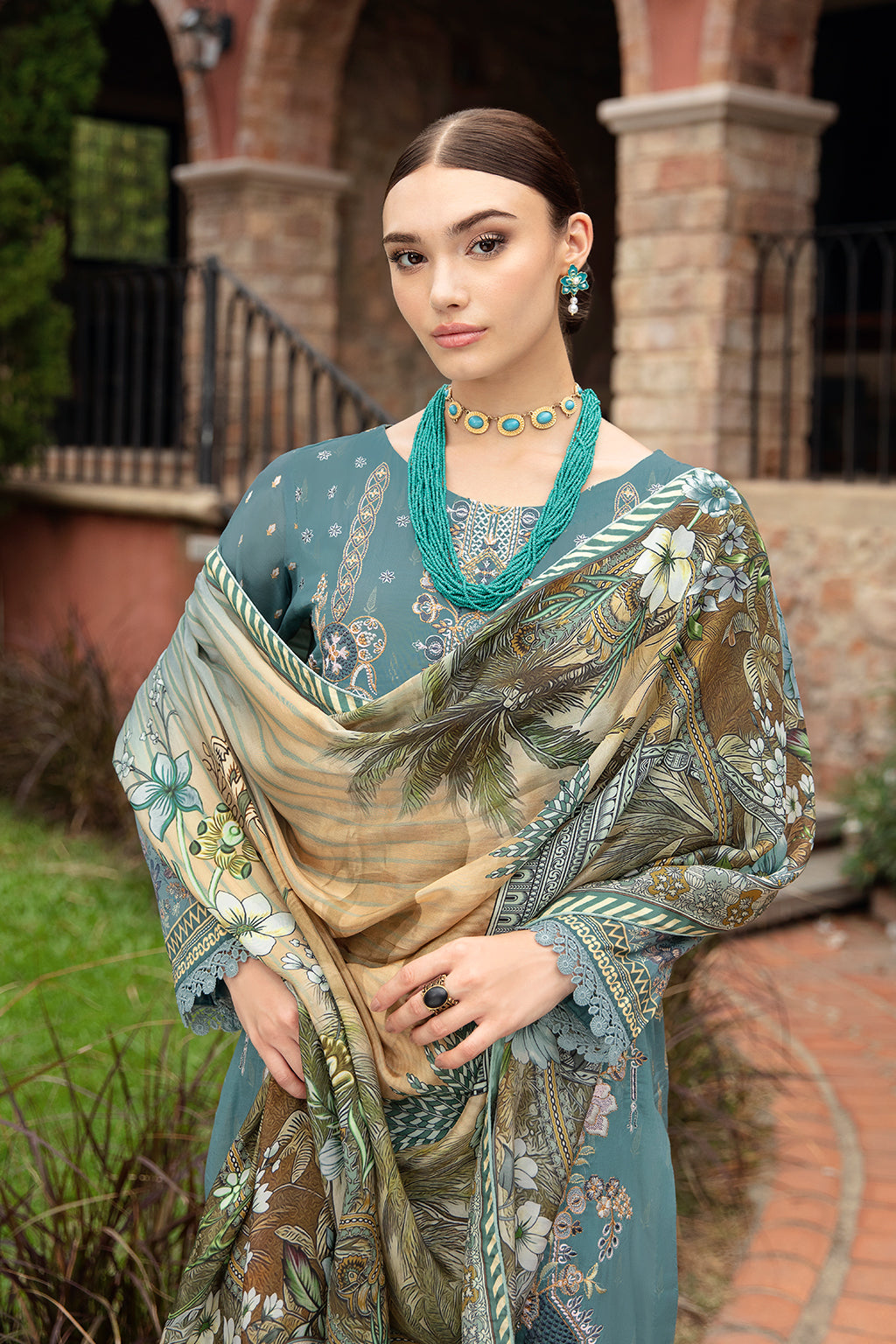 Ramsha | Riwayat Lawn Collection| Y-907 - House Of Anaya