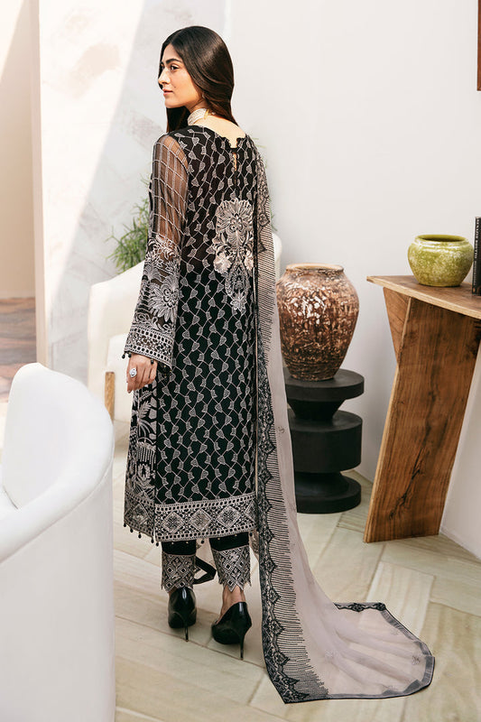 Ramsha | Chevron Chiffon Collection | A-807 - House Of Anaya