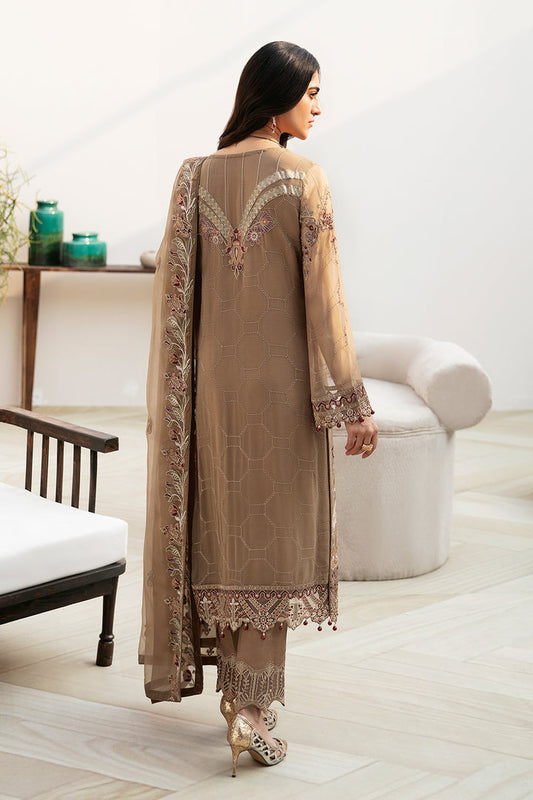 Ramsha | Chevron Chiffon Collection | A-812 - House Of Anaya