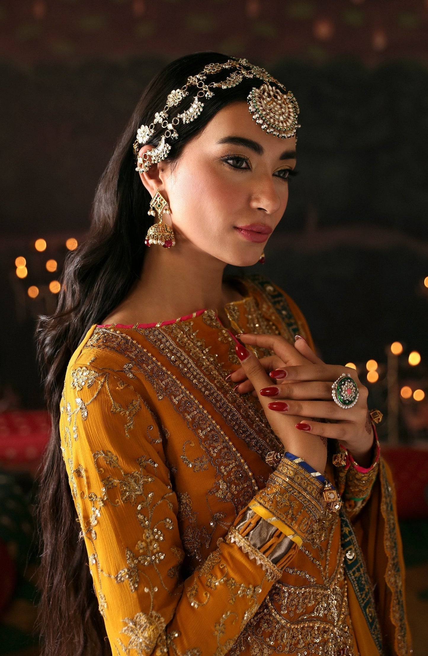 Emaan Adeel | Devdas Formals | ROSHAN JAHAN - House Of Anaya