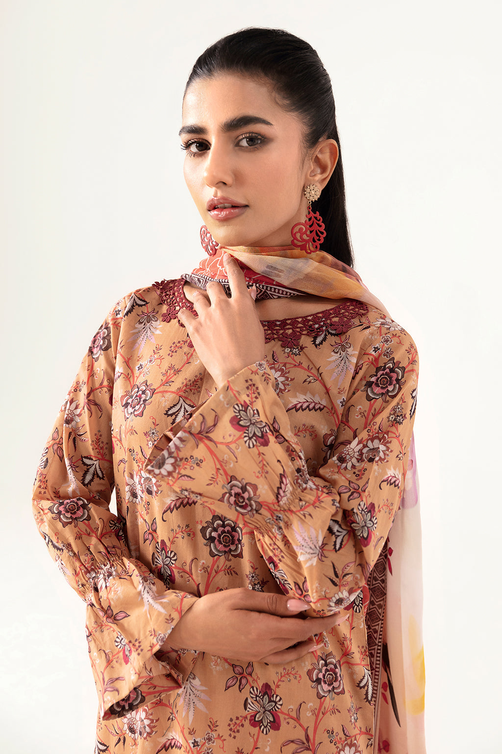 Ramsha | Pinted Lawn | RP-112 - House Of Anaya