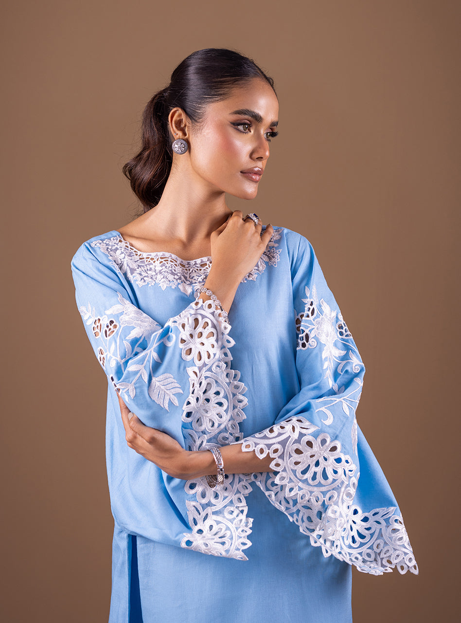 Zainab Chottani | Semi Formals | TIMELESS BLUE - House Of Anaya