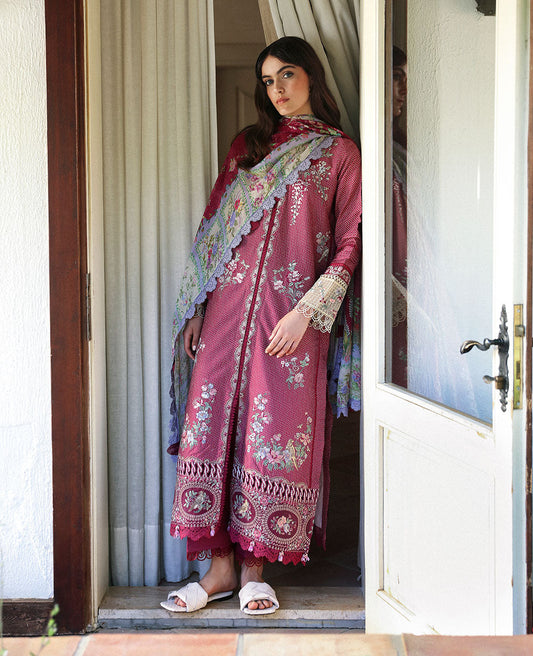 Republic Womenswear | Aylin Summer Lawn 24 | Fleur (D2-A) - House Of Anaya