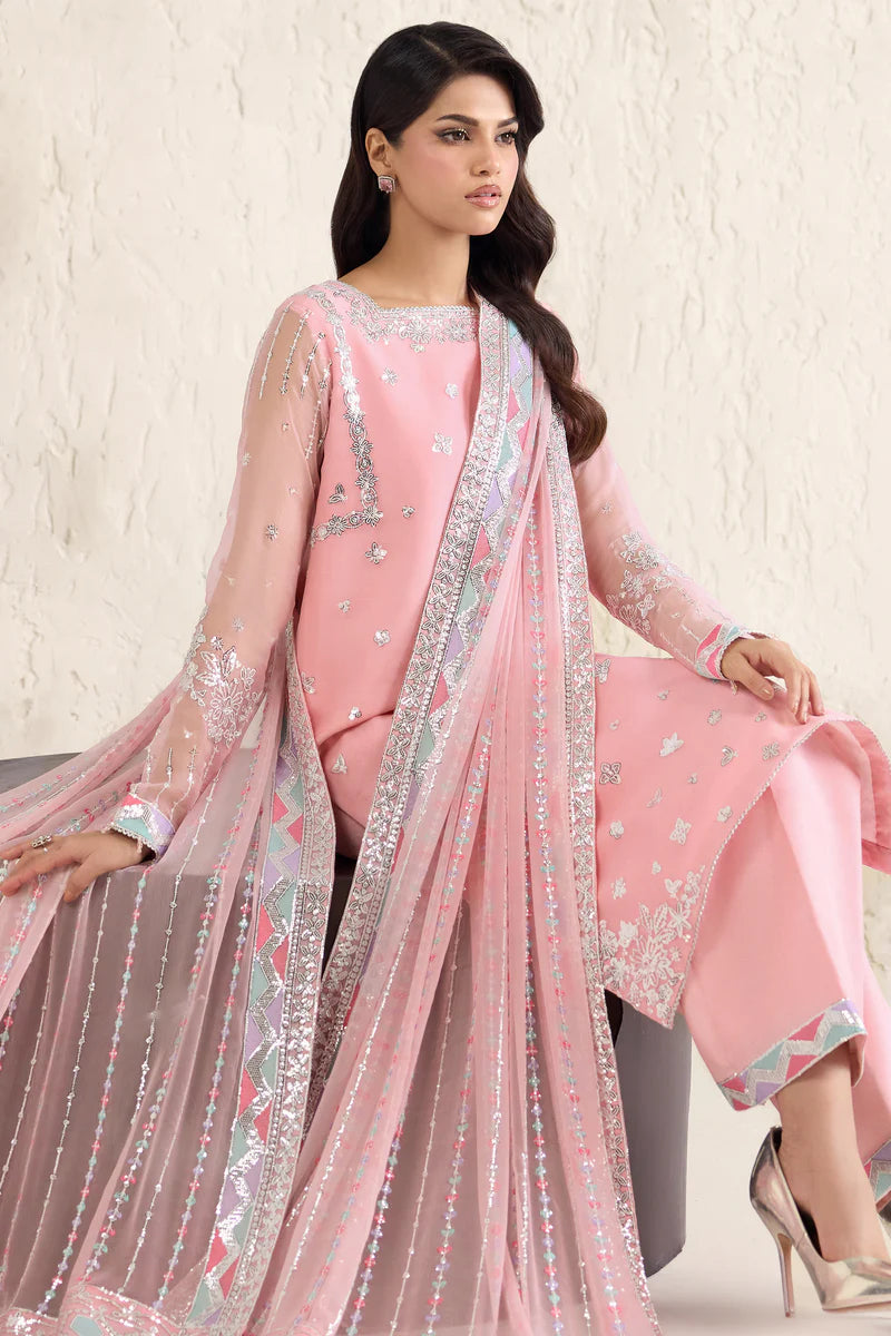 Farasha | STITCHED FORMALS ā26 | Pastel Rose