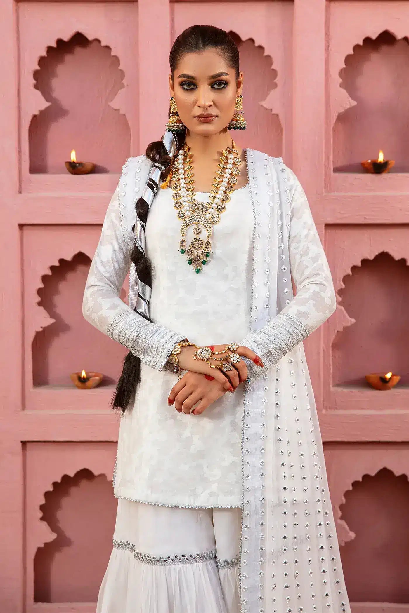 Nilofer Shahid | Nur e Subh Formals | Chandni - House Of Anaya