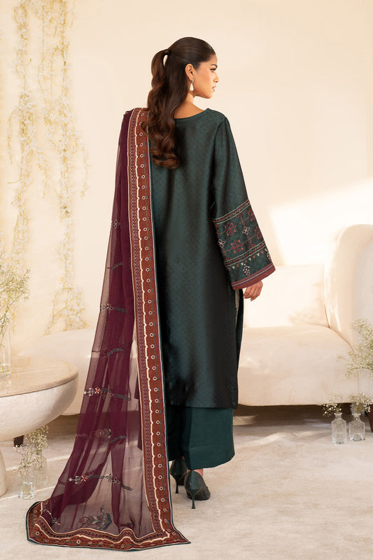 Iznik | Festive Formal | UE-435 Embroidered Pure silk