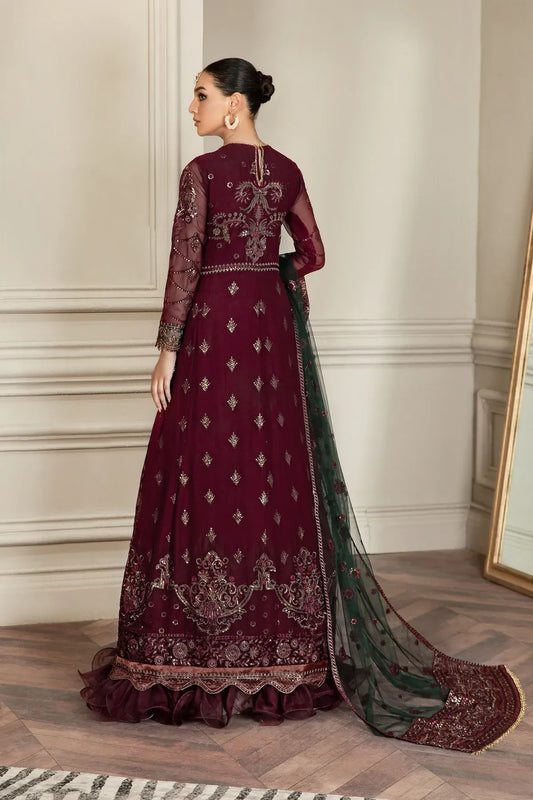 Zarif | Mehroz Formals | Berry Wood - House Of Anaya