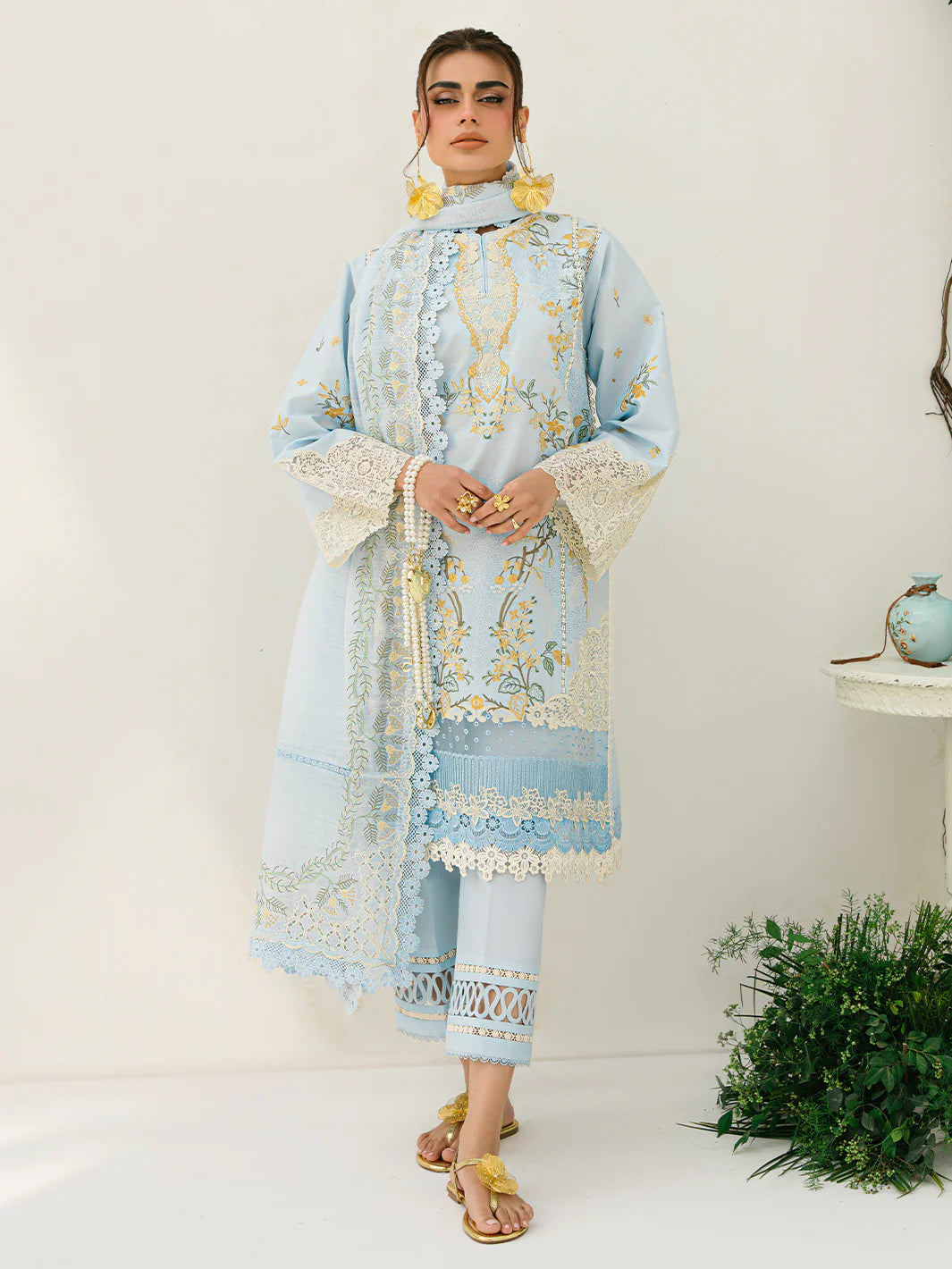Bin ilyas | Signature Pret 25 | 233 - A | 3 PC Pret