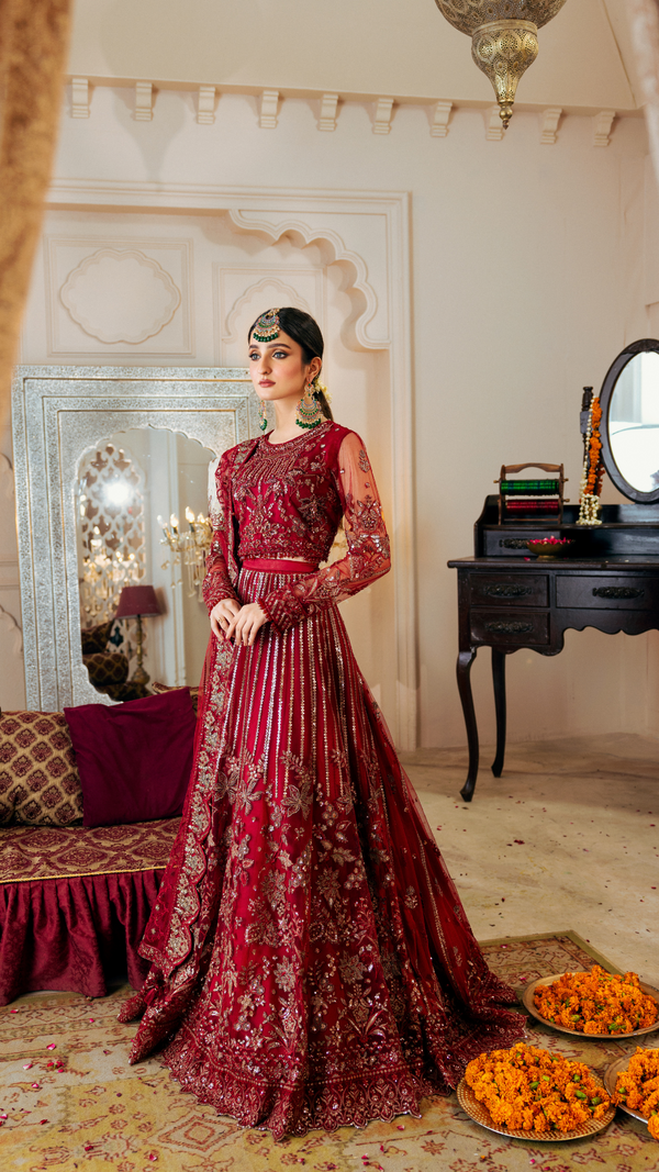 Zebtan | Zircon Wedding Formals | ANARKALI ZQ-09 - House Of Anaya