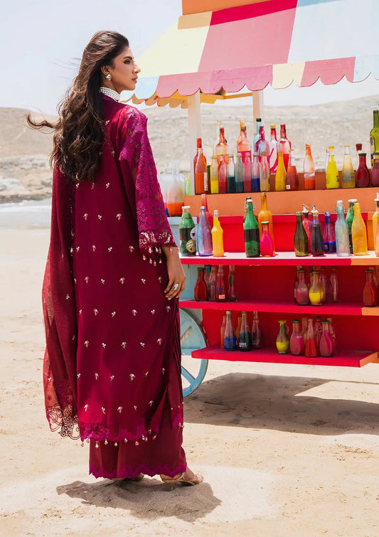 Elaf Premium | Hai Kuch Festive Lawn 24 | EHK-01B Gulzar - House Of Anaya