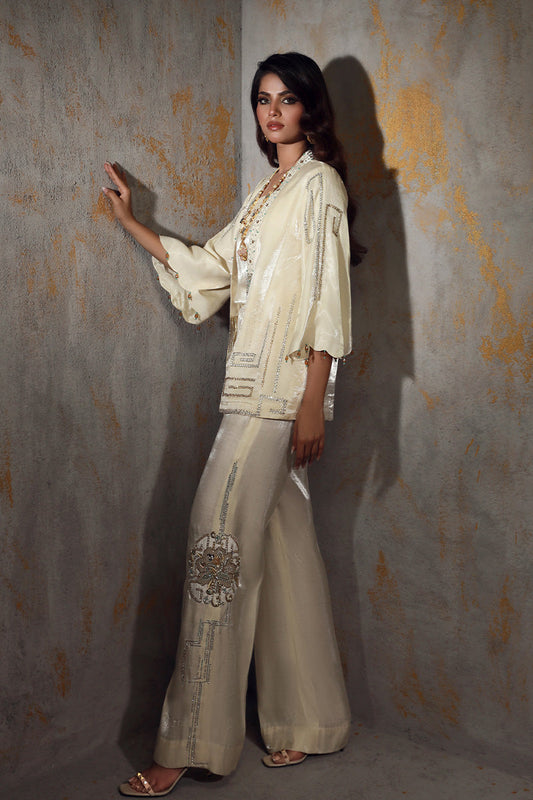 Wardha Saleem | Luxury Pret Fusion Wear | NOEL - House Of Anaya