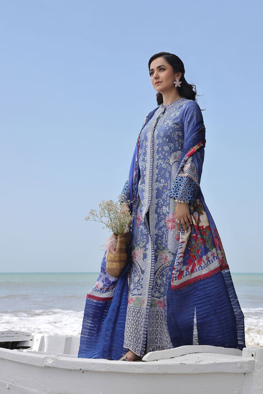 Maryam Hussain | Luxury Lawn 24 | AYRA - House Of Anaya