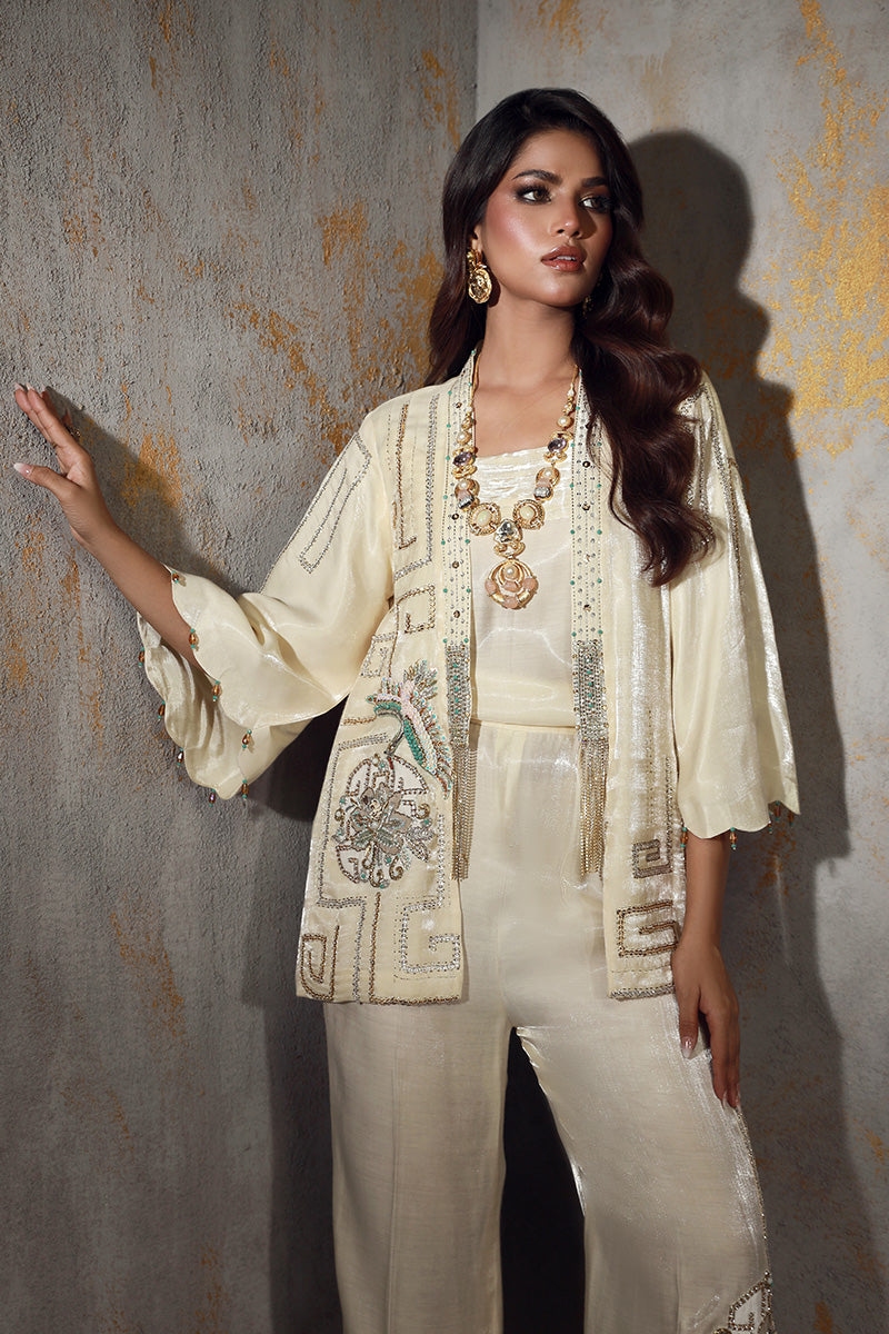 Wardha Saleem | Luxury Pret Fusion Wear | NOEL - House Of Anaya