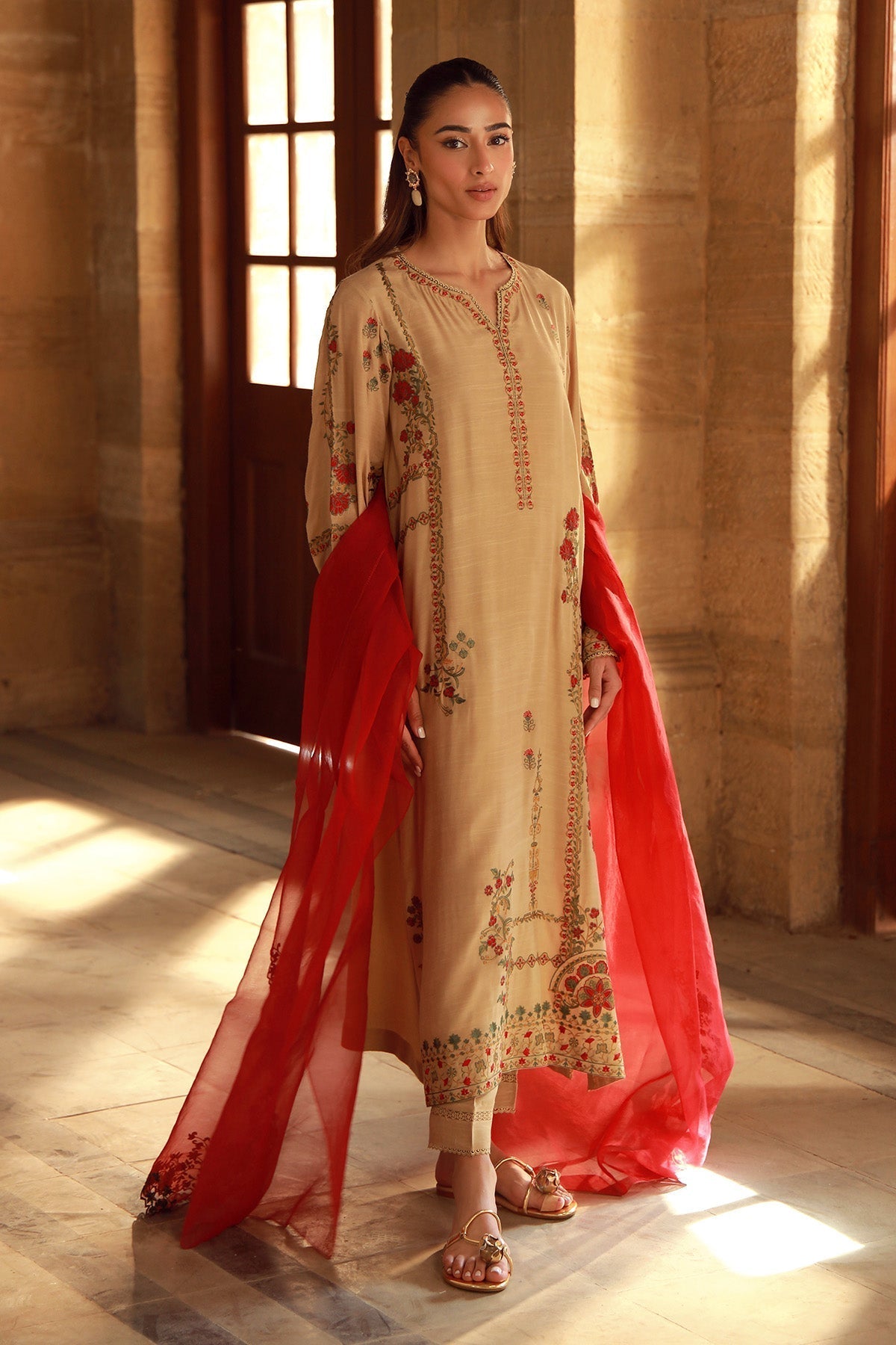 Sahar | Luxe Pret 25 | Crimson Bronze