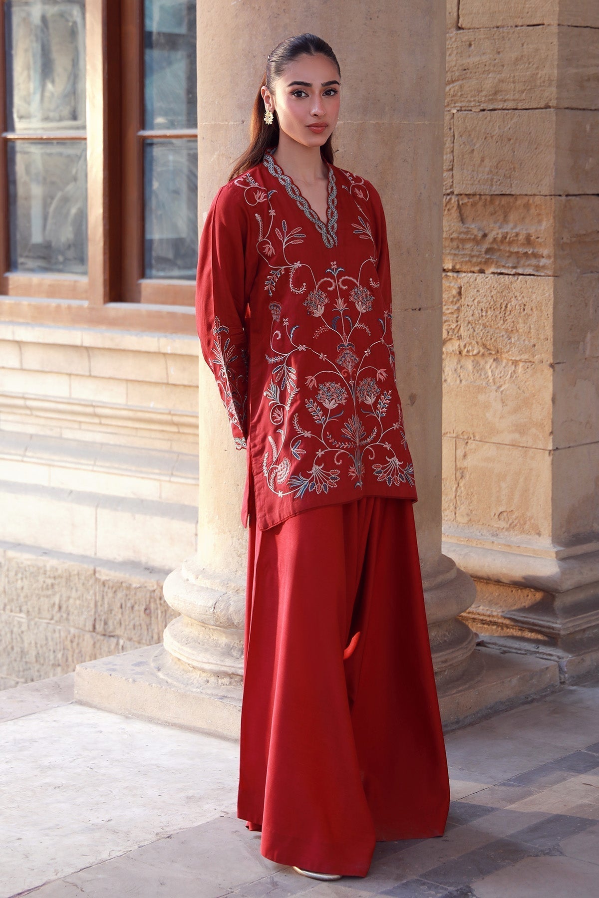 Sahar | Luxe Pret 25 | Crimson Garden